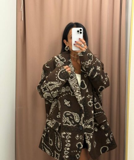 CAPPOTTO BANDANA MARRONE LUMIMA