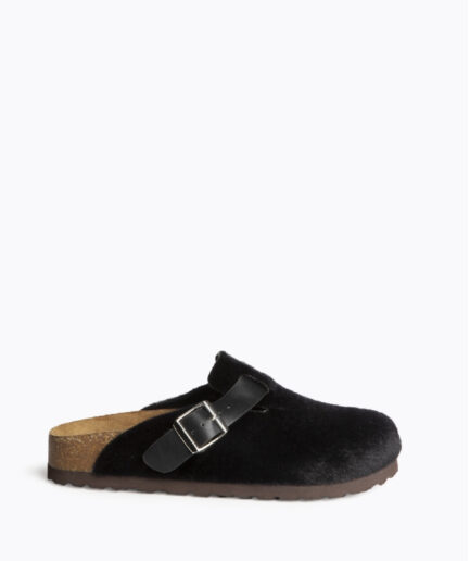 SANDALO MULE BASSO CORINA NERO