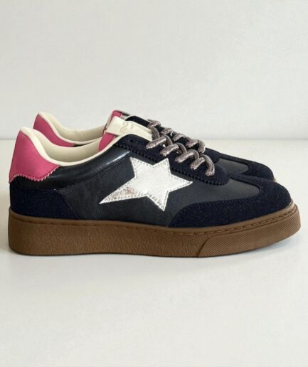 SNEAKERS FINDLAY BLU/ARGENTO/ROSA