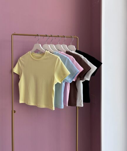 T-SHIRT CROP Z9101