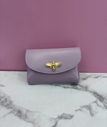 POCHETTE  IN PELLE LILLA MOD. APE