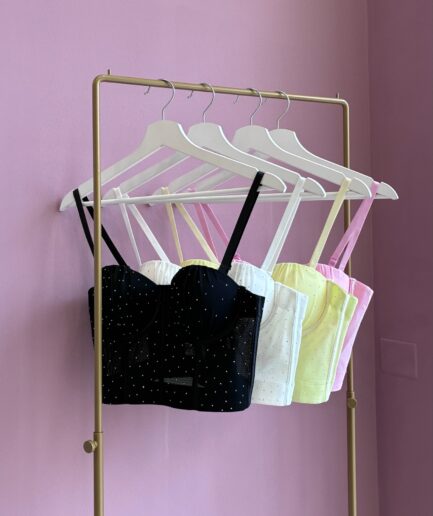 TOP BUSTINO CON STRASS K985