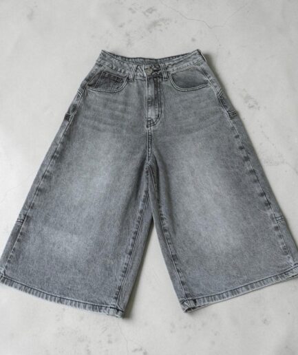 BERMUDA JEANS GRIGIO YW1609