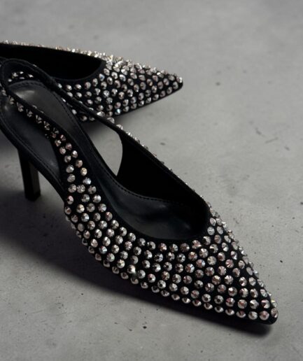 SLINGBACK STRASS NERE 9870