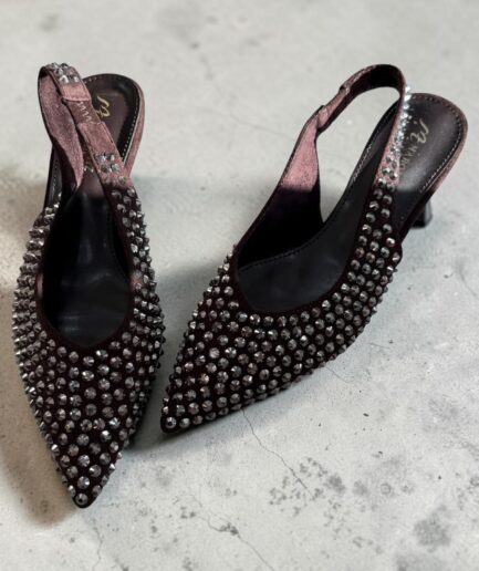 SLINGBACK STRASS MARRONE 9870