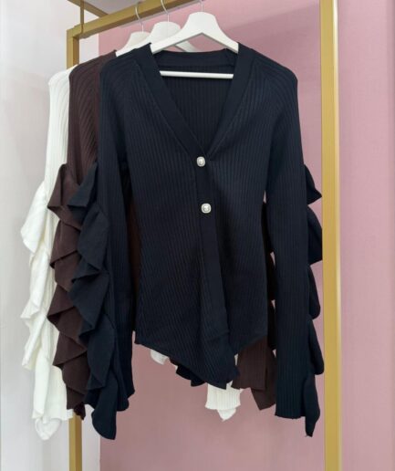 CARDIGAN CON VOULANT TC2051