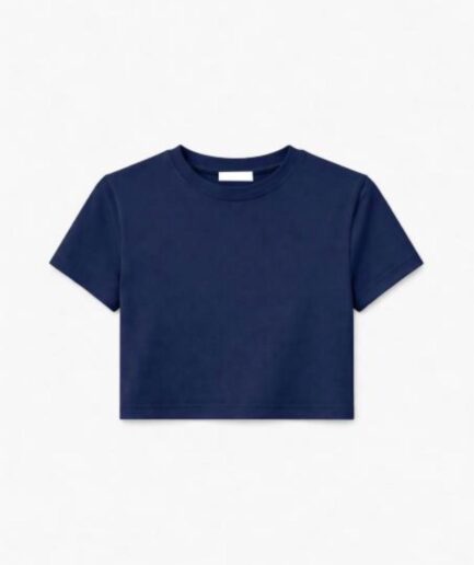 T-SHIRT CROP BASICA LUMINA LC240001