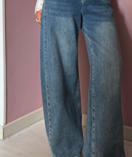 JEANS BALLOON CON CINTA F32836