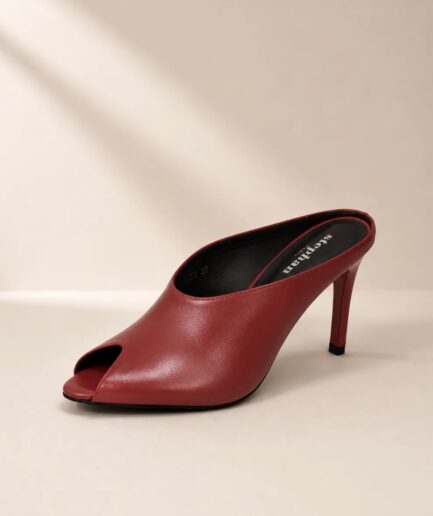 SABOT OPEN TOE ROSSO ZZ3