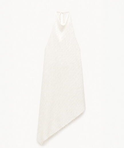 ABITO CON FRANGE BURRO LD6058