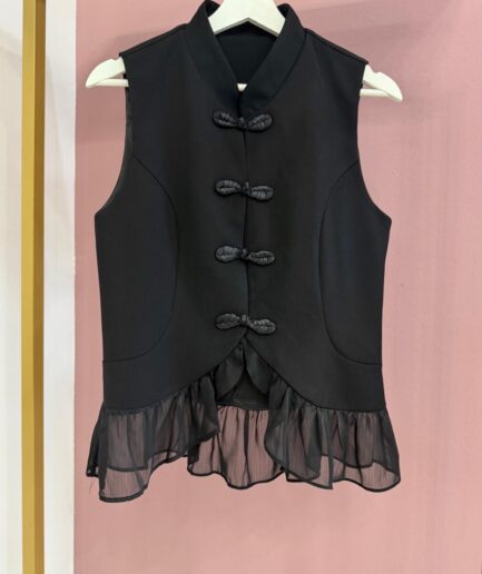 GILET CON ALAMARI 60861
