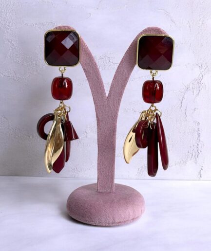 ORECCHINI MADAME BORDEAUX/ORO