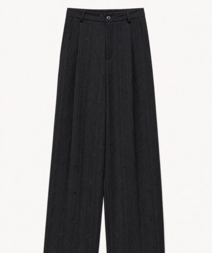 PANTALONI WIDE-LEG CON PAILLETTES LUMINA LD5917