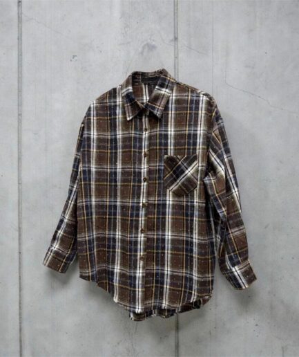 CAMICIA QUADRI E STRASS 19108