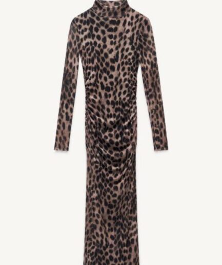 ABITO LUNGO ANIMALIER LUMINA LD6242