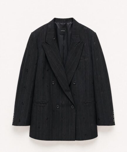 BLAZER PAILLETTES NERA LUMINA LD5916